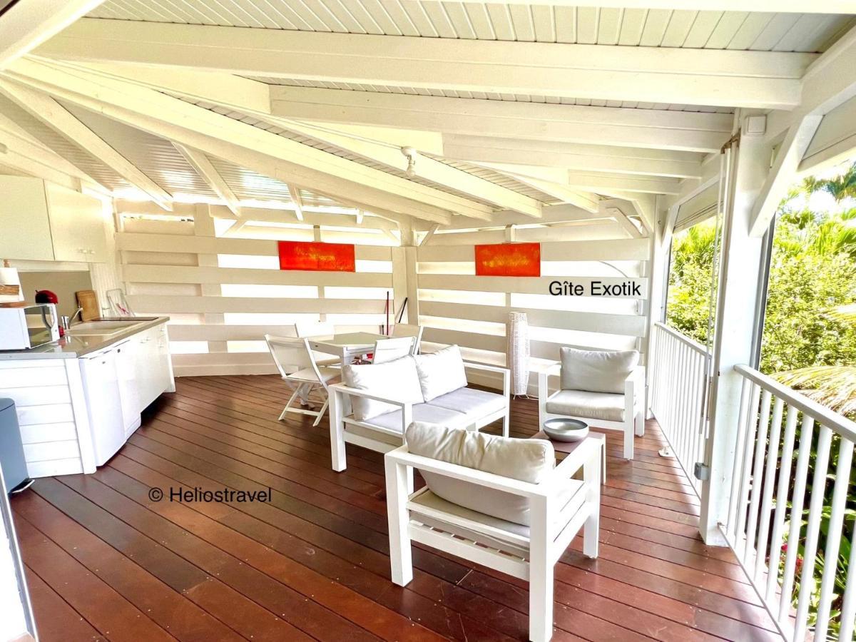 Residence O Coeur De Deshaies Appartements Exotik Et Tropikal Ngoại thất bức ảnh