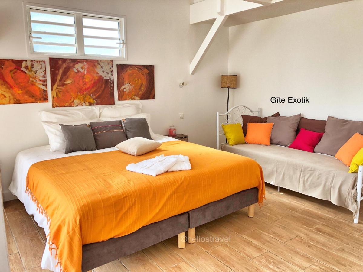 Residence O Coeur De Deshaies Appartements Exotik Et Tropikal Ngoại thất bức ảnh